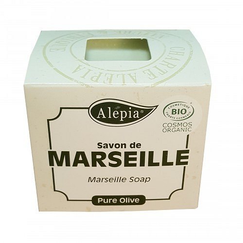 ALEPIA Mydło marsylskie bio 100% oliwa z oliwek 230 g ALEPIA Mydło marsylskie bio 100% oliwa z oliwek 230 g