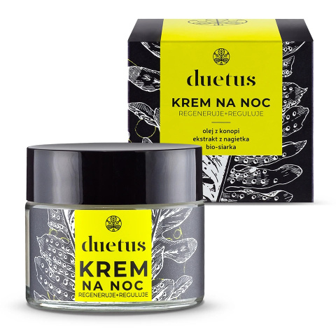 DUETUS Krem do twarzy na noc 50 ml