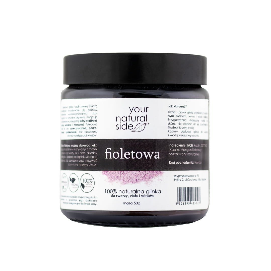 Fioletowa Glinka Kaolin 50 g Fioletowa Glinka Kaolin 50 g