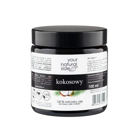 Kokosowy Organic olej 100% 100 ml Kokosowy Organic olej 100% 100 ml