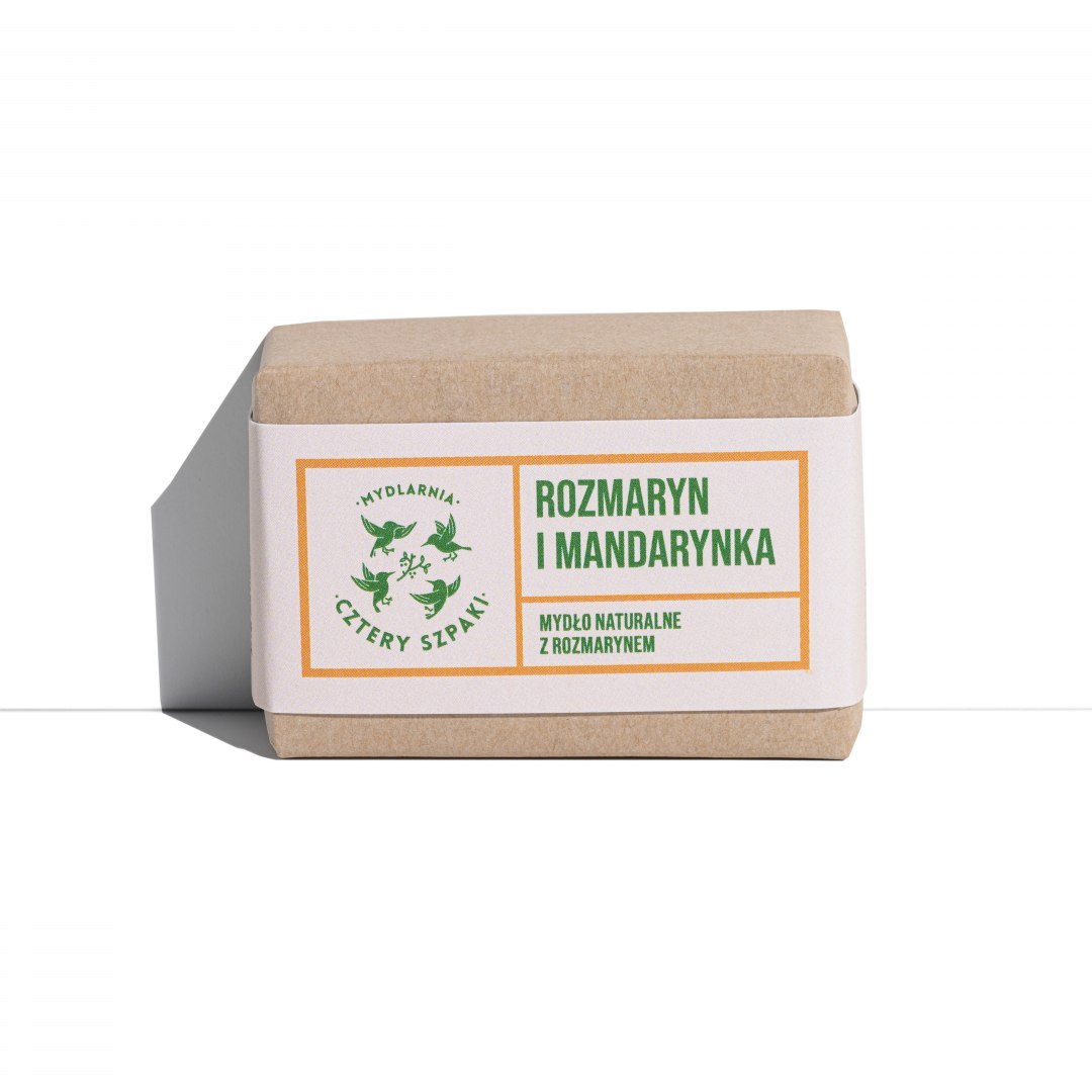Mydło Rozmaryn i Mandarynka 110 g Mydło Rozmaryn i Mandarynka 110 g