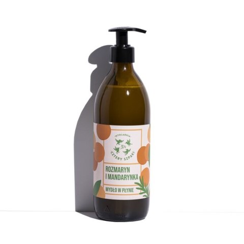 Mydło w płynie Rozmaryn i mandarynka 500 ml Mydło w płynie Rozmaryn i mandarynka 500 ml