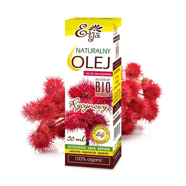 OLEJ RYCYNOWY BIO ORGANIC /Ricinus Communis Seed Oil/ 50 ml