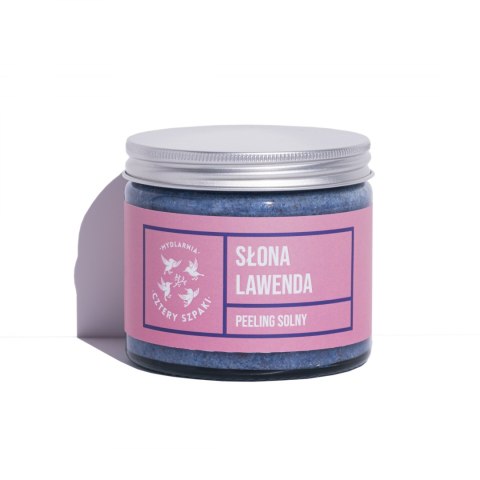 Peeling słona lawenda z solą morską i himalajską 250 ml Peeling słona lawenda z solą morską i himalajską 250 ml