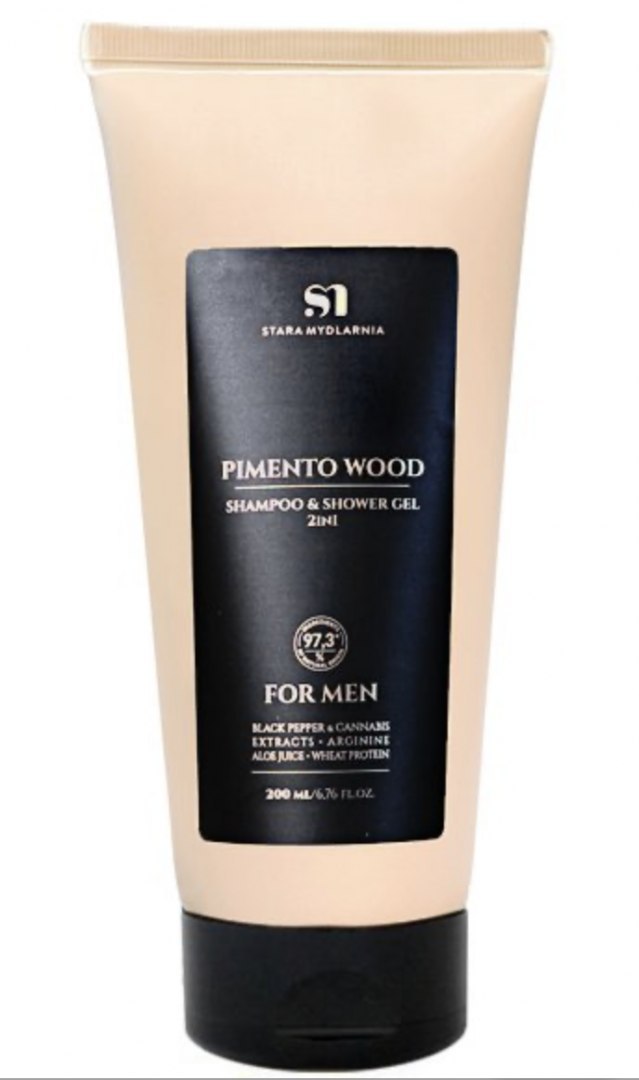 Pimento Wood for Men 2w1 szampon i żel pod prysznic