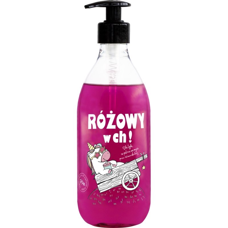 Shots! - Różowy w ch! - Żel do mycia ciała i rąk 500 ml Shots! - Różowy w ch! - Żel do mycia ciała i rąk 500 ml