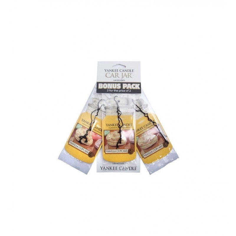 VANILLA CUPCAKE car jar® bonus pack VANILLA CUPCAKE car jar® bonus pack