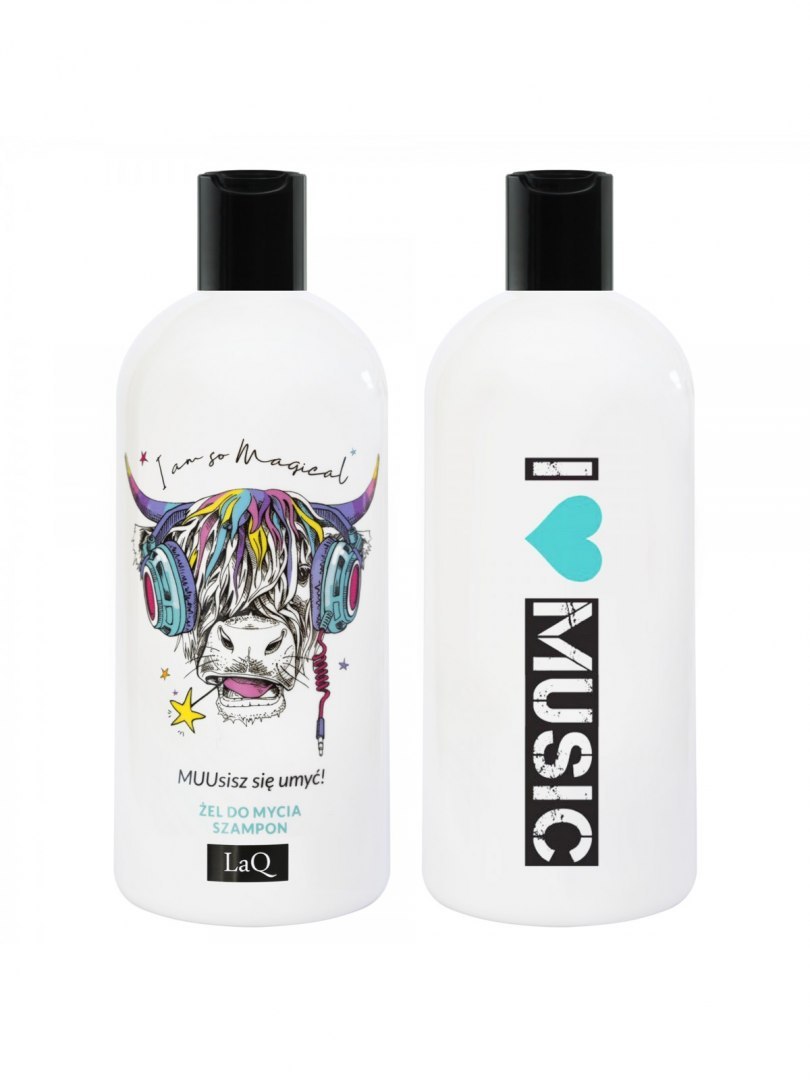 Żel do mycia i szampon do włosów 2w1 300 ml KROWA Żel do mycia i szampon do włosów 2w1 300 ml KROWA