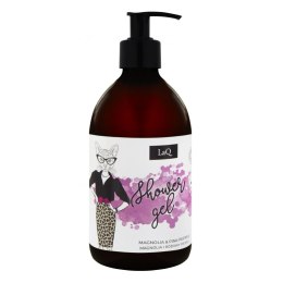 LaQ Żel pod prysznic dla kobiet -Kicia Magnolia i różowy pieprz 500 ml