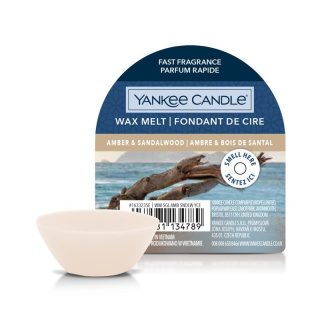 Yankee Candle - Amber & Sandalwood wosk
