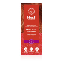 Henna Khadi naturalna Czerwona (ruda) 100 g