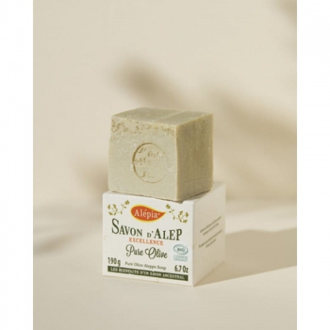 Mydło Aleppo excellence 100% oliwa z oliwek bio 190 g Mydło Aleppo excellence 100% oliwa z oliwek bio 190 g