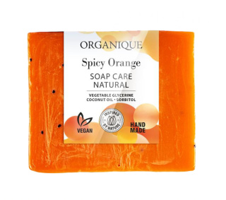 Organique - Mydło glicerynowe naturalnie pielęgnujące Spicy Orange 100 g