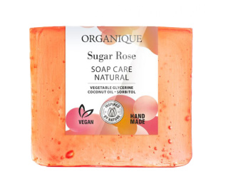 Organique - Mydło glicerynowe naturalnie pielęgnujące Sugar Rose 100 g