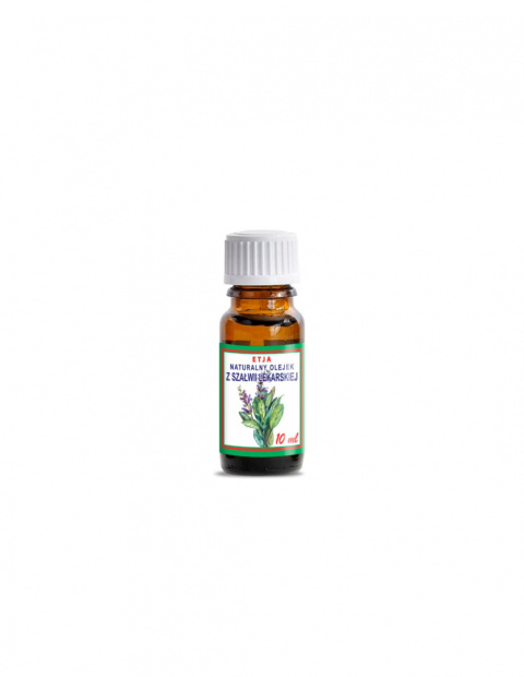 Naturalny olejek z Szałwii lekarskiej /Salvia Officinalis Oil/ 10 ml Naturalny olejek z Szałwii lekarskiej /Salvia Officinalis Oil/ 10 ml