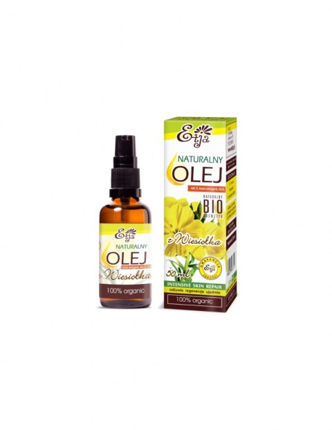 Naturalny olej z wiesiołka Bio organic /Oenothera Biennis Seed Oil/ 50 ml Naturalny olej z wiesiołka Bio organic /Oenothera Biennis Seed Oil/ 50 ml