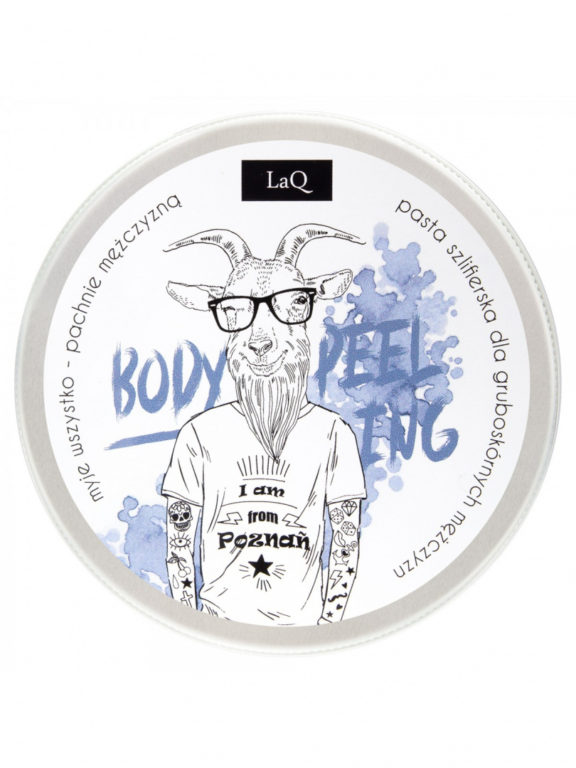 Naturalny peeling myjący scrub Kozioł z Poznania 200 ml Naturalny peeling myjący scrub Kozioł z Poznania 200 ml