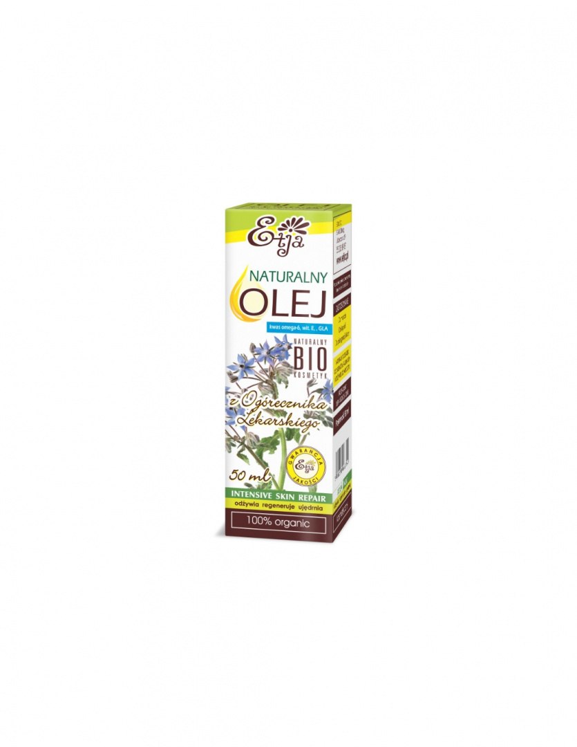 Olej z Ogórecznika lekarskiego BIO /Borago Officinalis Seed Oil/ 50 ml