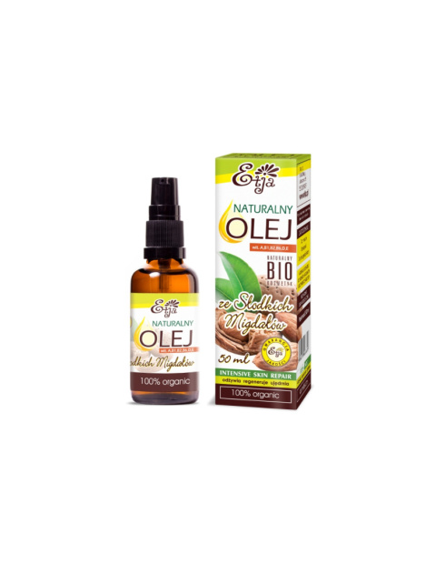 Olej ze słodkich migdałów BIO /Prunus Amygdalus Dulcis (Sweet Almond) Oil/50 ml