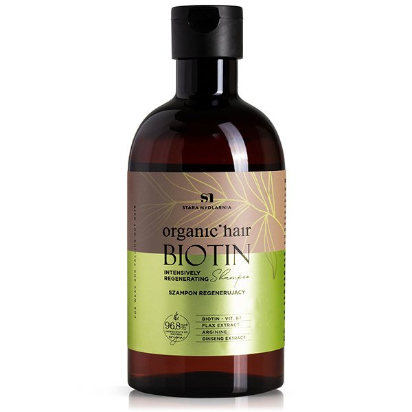 Organic Hair Biotin szampon regenerujący 400 ml Organic Hair Biotin szampon regenerujący 400 ml