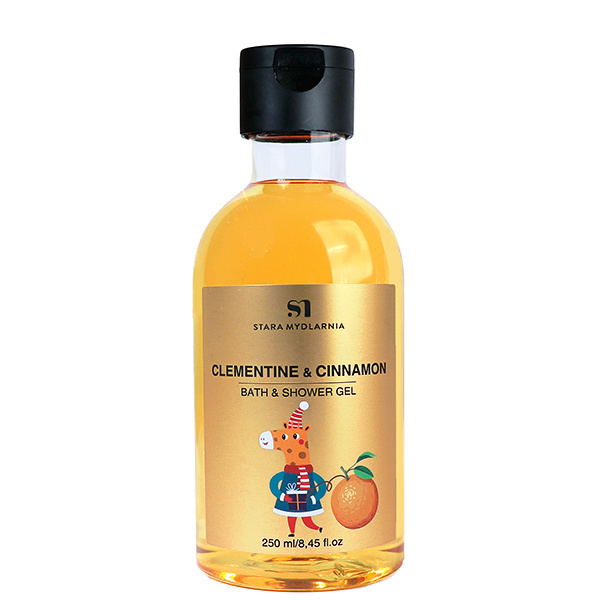 Clementine Cinnamon żel do kąpieli i pod prysznic 250 ml