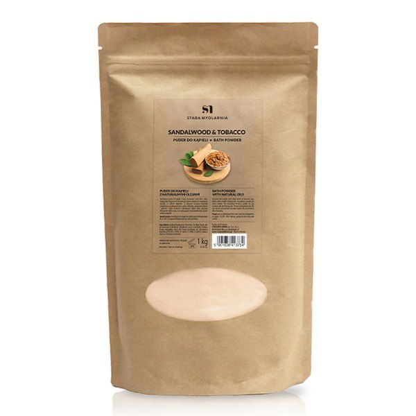 Puder do kąpieli Sandalwood & Tobacco 1 kg Puder do kąpieli Sandalwood & Tobacco 1 kg