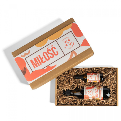Zestaw Miłość - mydło w płynie + olejek do masażu Zestaw Miłość - mydło w płynie + olejek do masażu