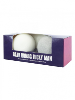 Zestaw kul kąpielowych Lucky Man - Doberman i Kozioł 2x120 g