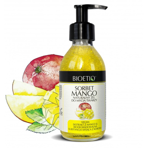 Sorbet Mango naturalny żel do mycia twarzy 200 ml