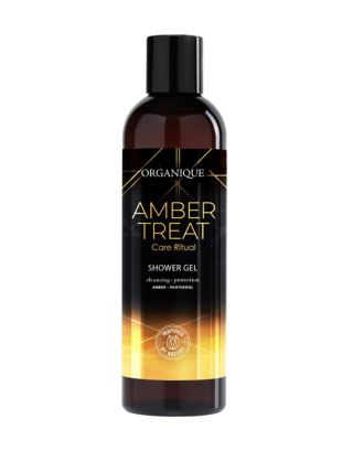Organique - Żel pod prysznic Amber Treat 250 ml