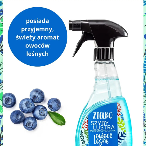 Płyn do szyb i luster Owoce leśne 500 ml