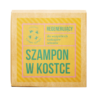 4szpaki - Regenerujący szampon w kostce Eukaliptus cytrynowy 75 g