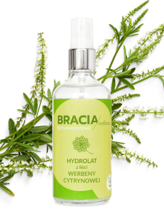 Hydrolat z liści werbeny cytrynowej 100 ml – Bracia Mydlarze