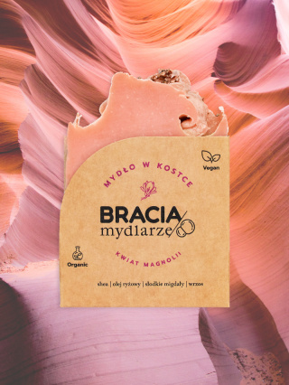 BRACIA mydlarze - Mydło Kwiat magnolii 120 g