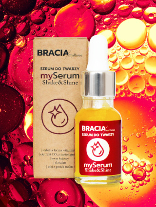 Serum do cery naczynkowej z wit. C mySerum Shake & Shine 15 ml – Bracia Mydlarze