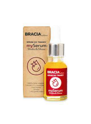 Serum do cery naczynkowej z wit. C mySerum Shake & Shine 15 ml – Bracia Mydlarze