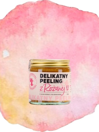 Delikatny Peeling z Różanej 12 120 ml – Manufaktura Bursztynnika