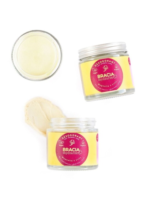 Dezodorant w kremie Magnolia z yuzu 60 ml – Bracia Mydlarze, dwa dezodoranty Dezodorant w kremie Magnolia z yuzu 60 ml – Bracia Mydlarze, dwa dezodoranty