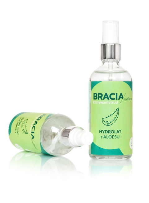 Bracia Mydlarze Hydrolat aloesowy 100 ml – odświeżenie i regeneracja skóry