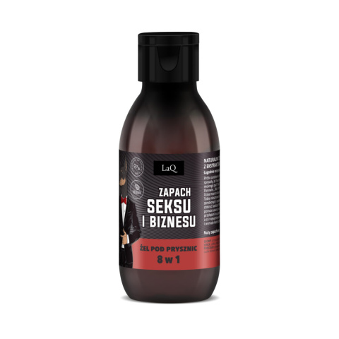 Żel pod prysznic 8w1 - Doberman czarny mat 100 ml