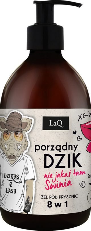 LaQ - Żel pod prysznic Porządny dzik 500 ml