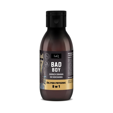 Żel pod prysznic 8w1 Bad Boy czarny mat 100 ml