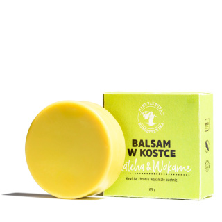 Manufaktura Bursztynnika - Balsam w kostce Matcha & Wakame 65 g