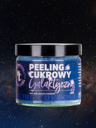 Cukrowy peeling Galaktyczny120 ml – Manufaktura Bursztynnika