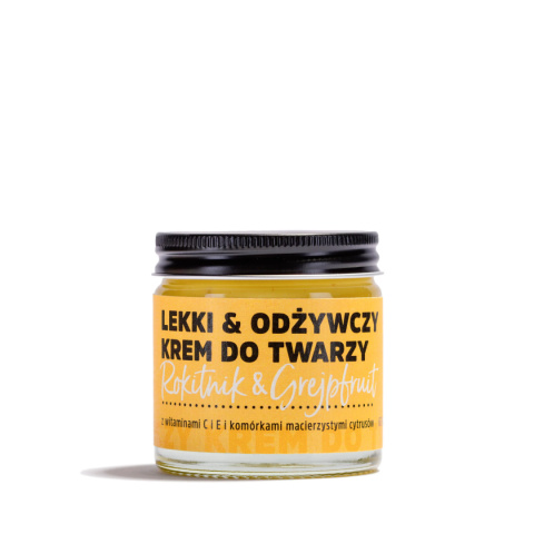 Lekki krem do twarzy z rokitnikiem 60 ml