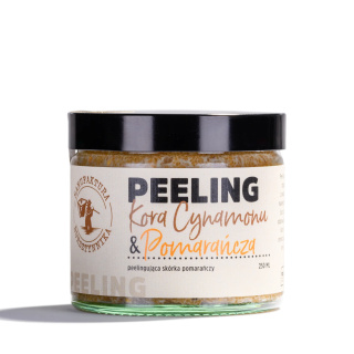 Manufaktura Bursztynnika - Peeling Kora Cynamonu & Pomarańcza 250 ml