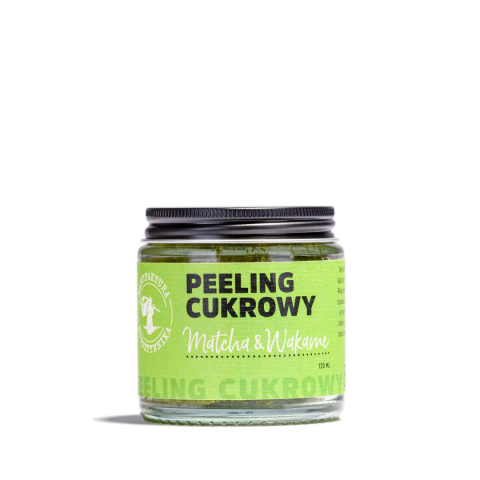 Manufaktura Bursztynnika - Peeling cukrowy Matcha & Wakame120 ml