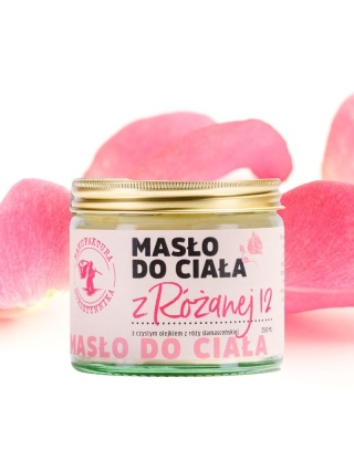Masło do ciała z Różanej 12 250 ml – Manufaktura Bursztynnika