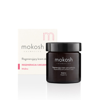 Mokosh - Regenerujący krem do twarzy anti-pollution Malina 60 ml