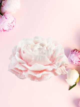 Mydło glicerynowe Peony 80 g – Stara Mydlarnis